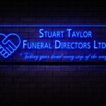 Neon Glow for Stuart Taylor Funeral Directors Ltd
